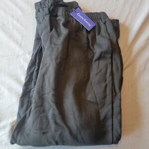 Chou Yatou High Waisted Loose Sweatpants, Black, XXL, New With Tags